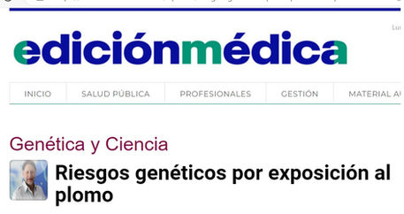Riesgos genéticos por exposición al plomo