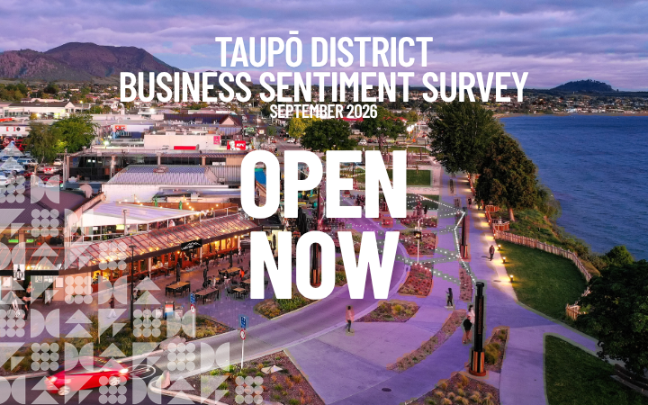 Taupō District Business Sentiment Survey: September 2026