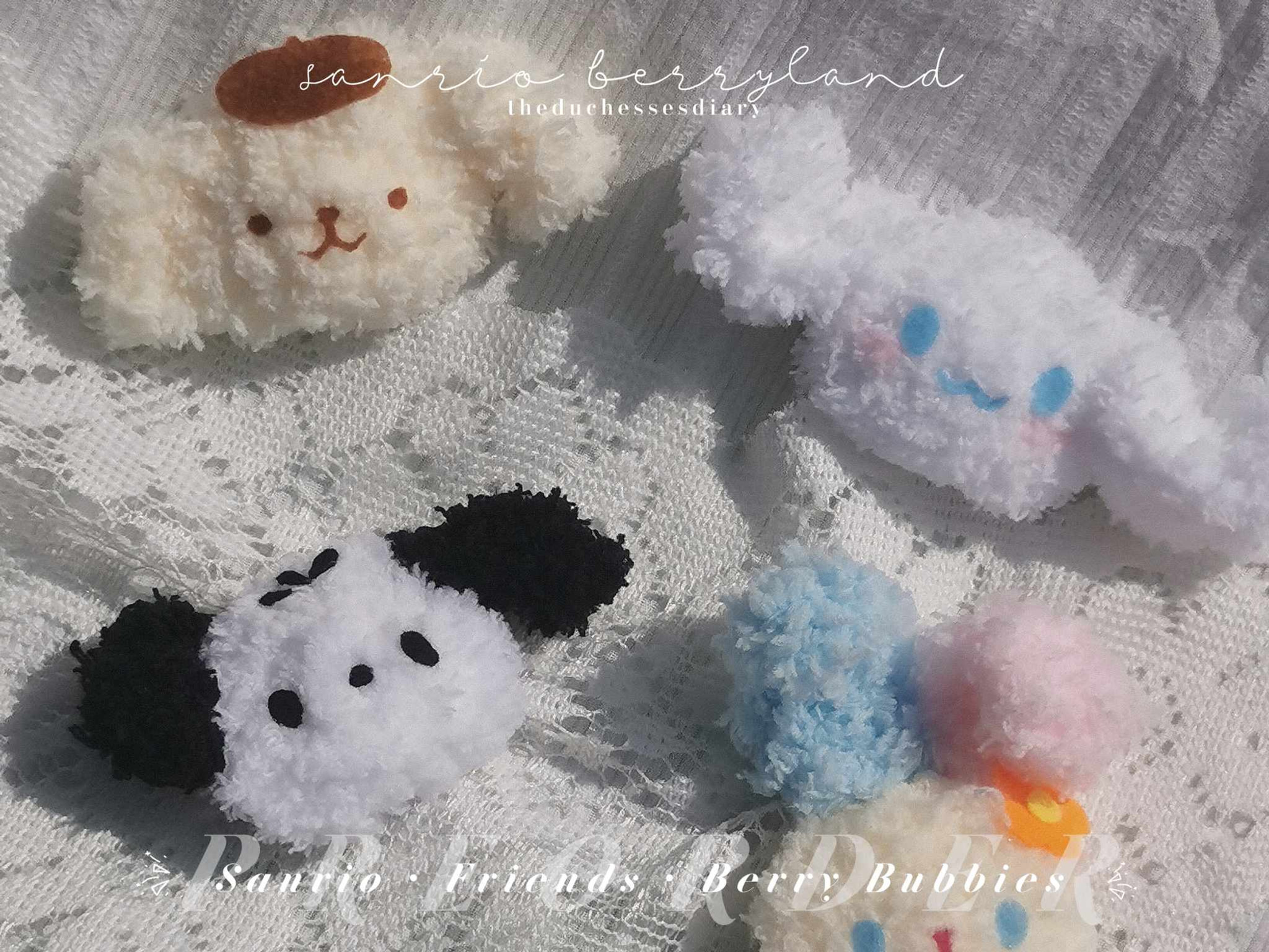 Sanrio Brooch & Hairclip