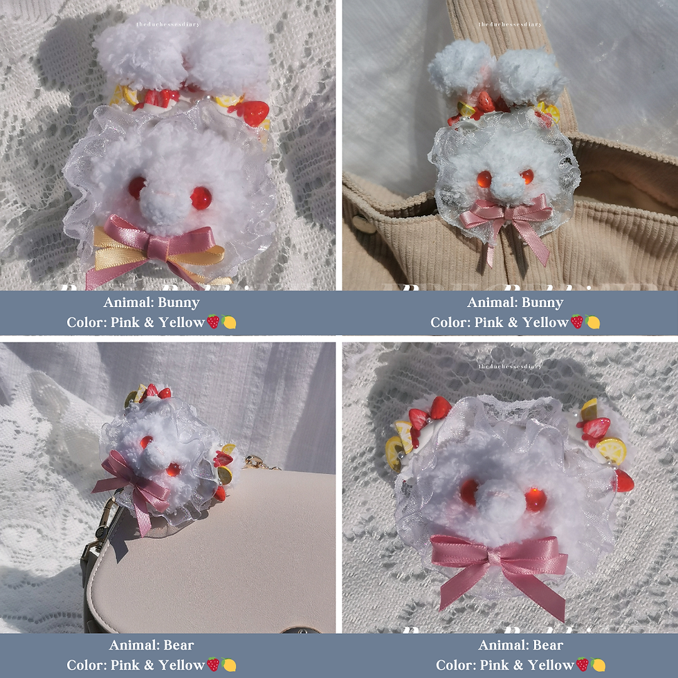 Thumbnail: Berry Bubbies Brooch & Hairclip