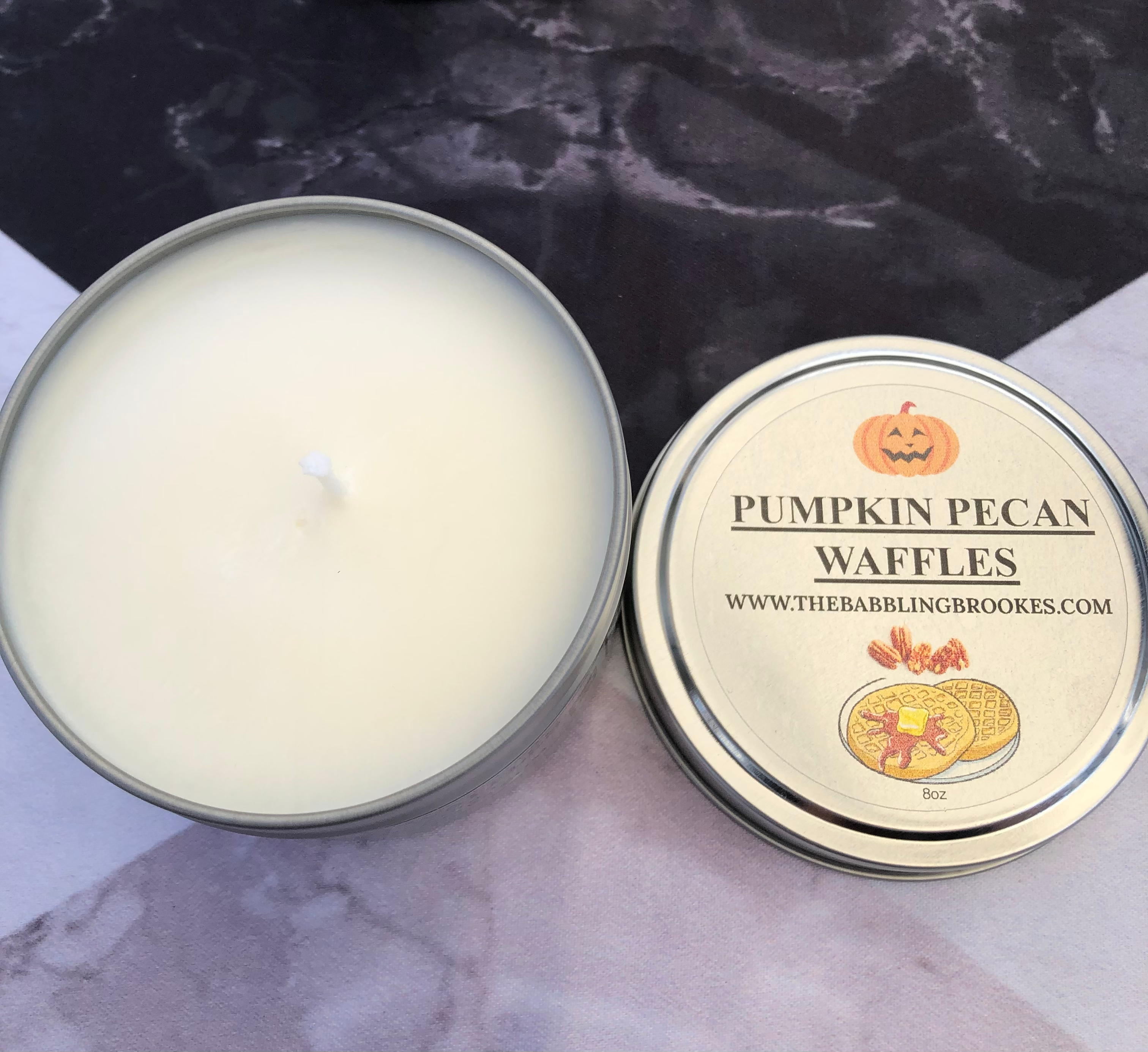 Pumpkin Pecan Waffles