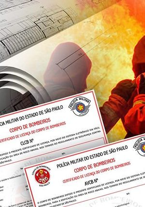 Documento de vistoria do Corpo de Bombeiros - AVCB E CLCB
