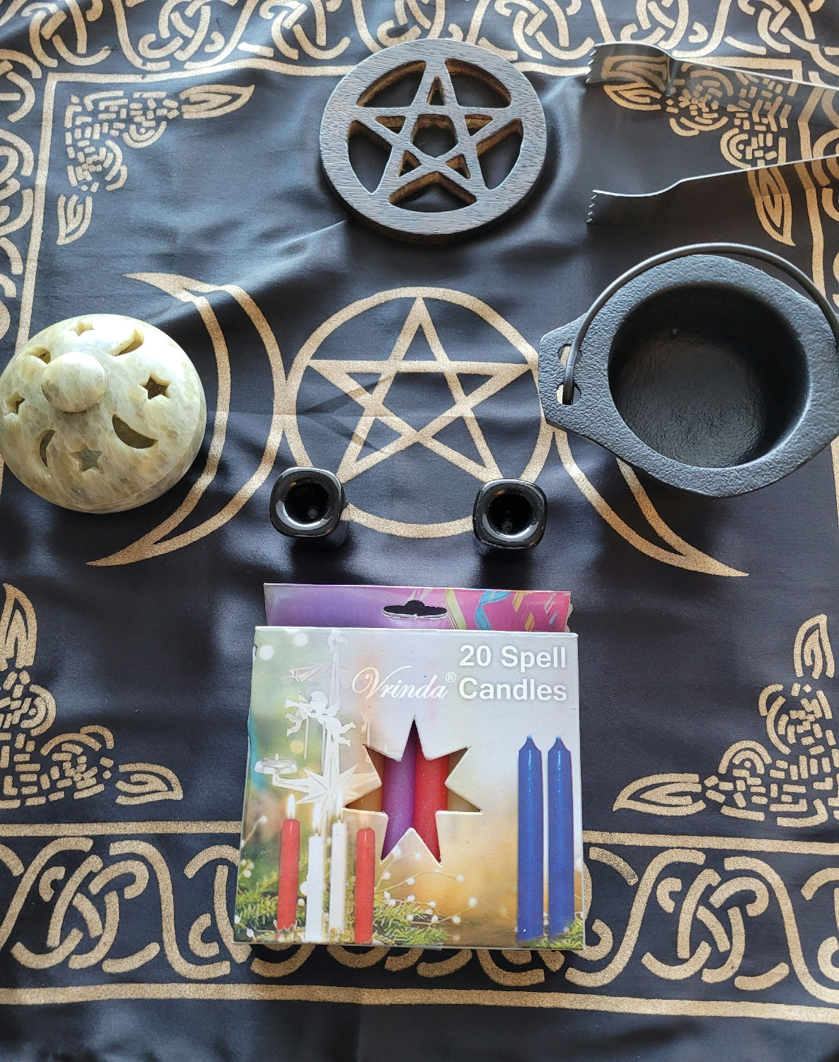 Spell Kit, Altar, Witchcraft, Witch Altar Kit, Ritual Spells, Spell work, Candles, Witches Spell, Witchcraft, Wicca, Pa