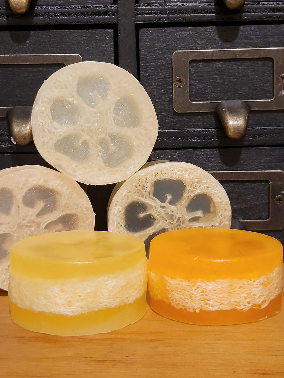 Thumbnail: Exfoliating Loofah Soap Slices