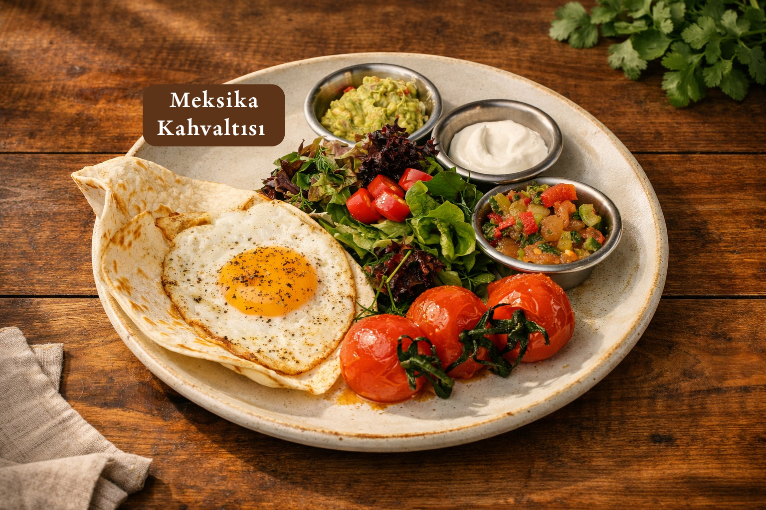 Arranged Food and Objects