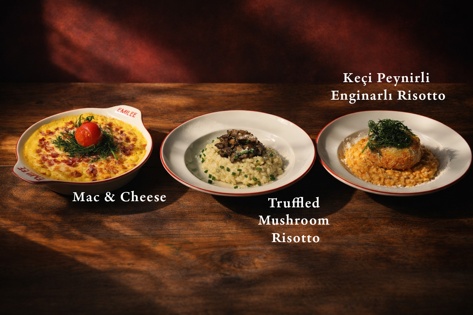 Arranged Food and Objects