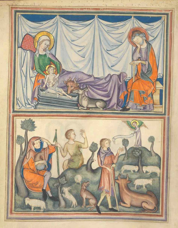 1-Nativité et annonciation (MET N. Y.).
