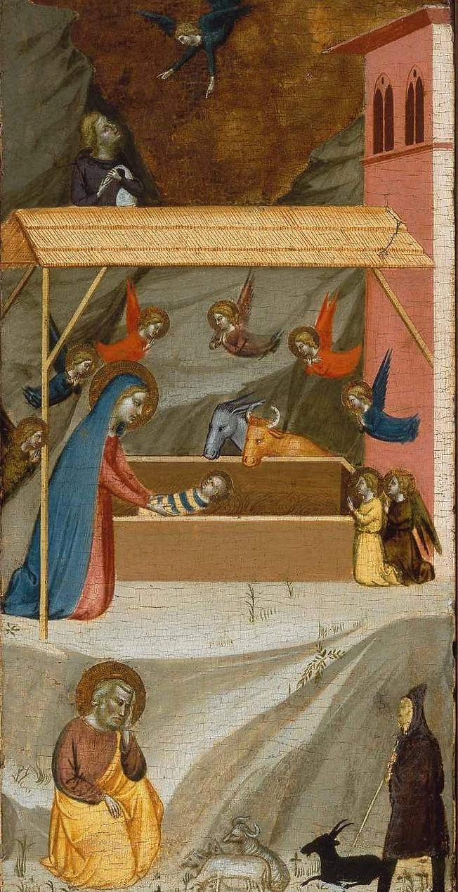 1-The Nativity and the Annunciation to t
