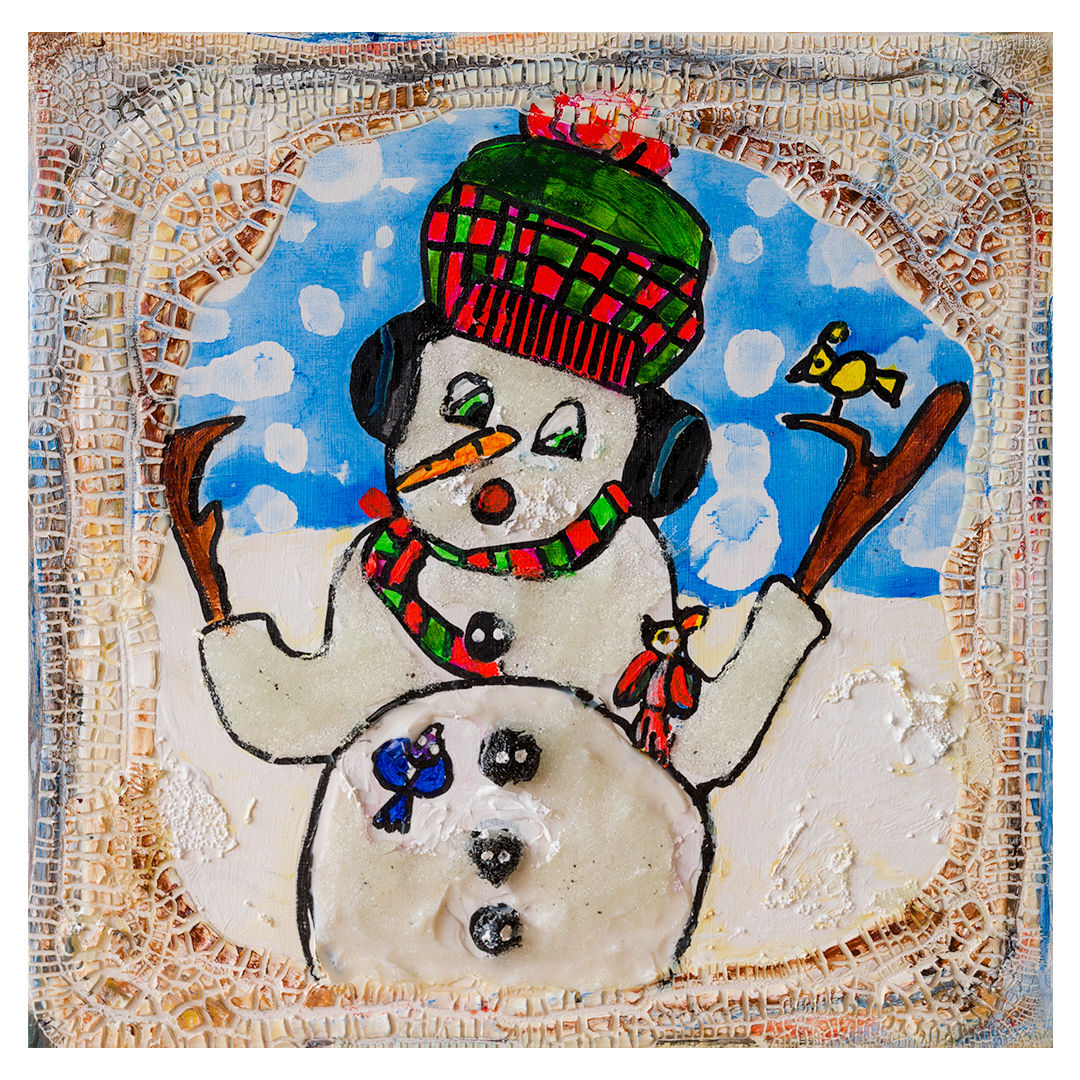 Paint A Fun Snow Pal Template