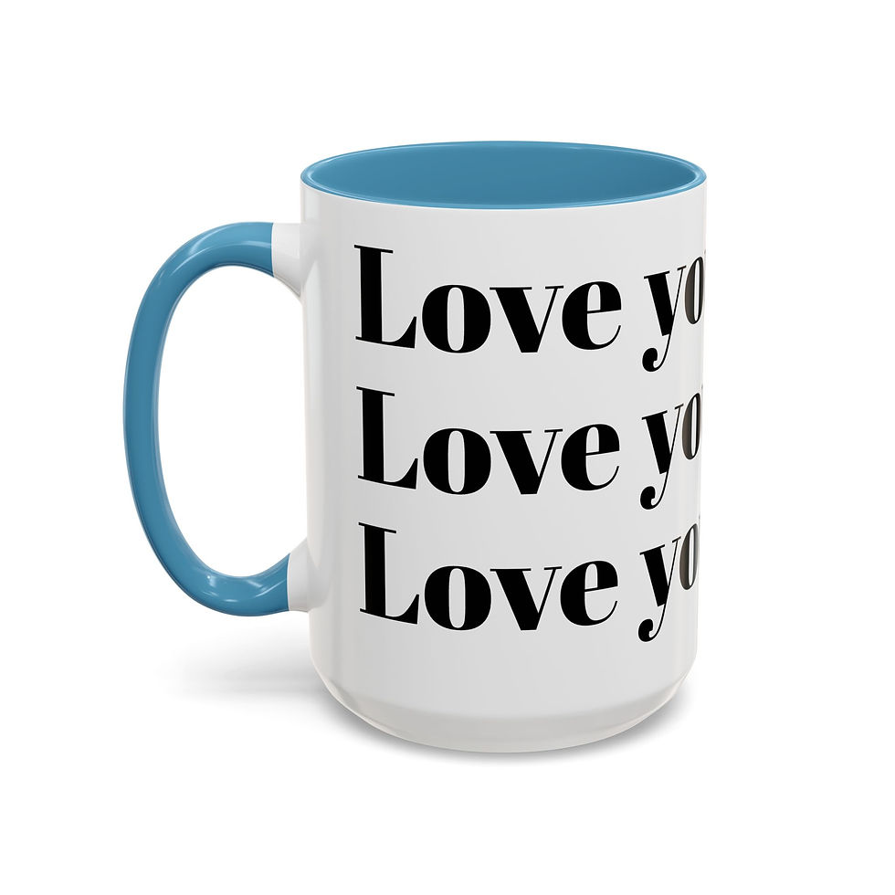 Thumbnail: Dad Repeat Accent Coffee Mug – Bold Black Typography Father’s Day Gift (11/15oz)