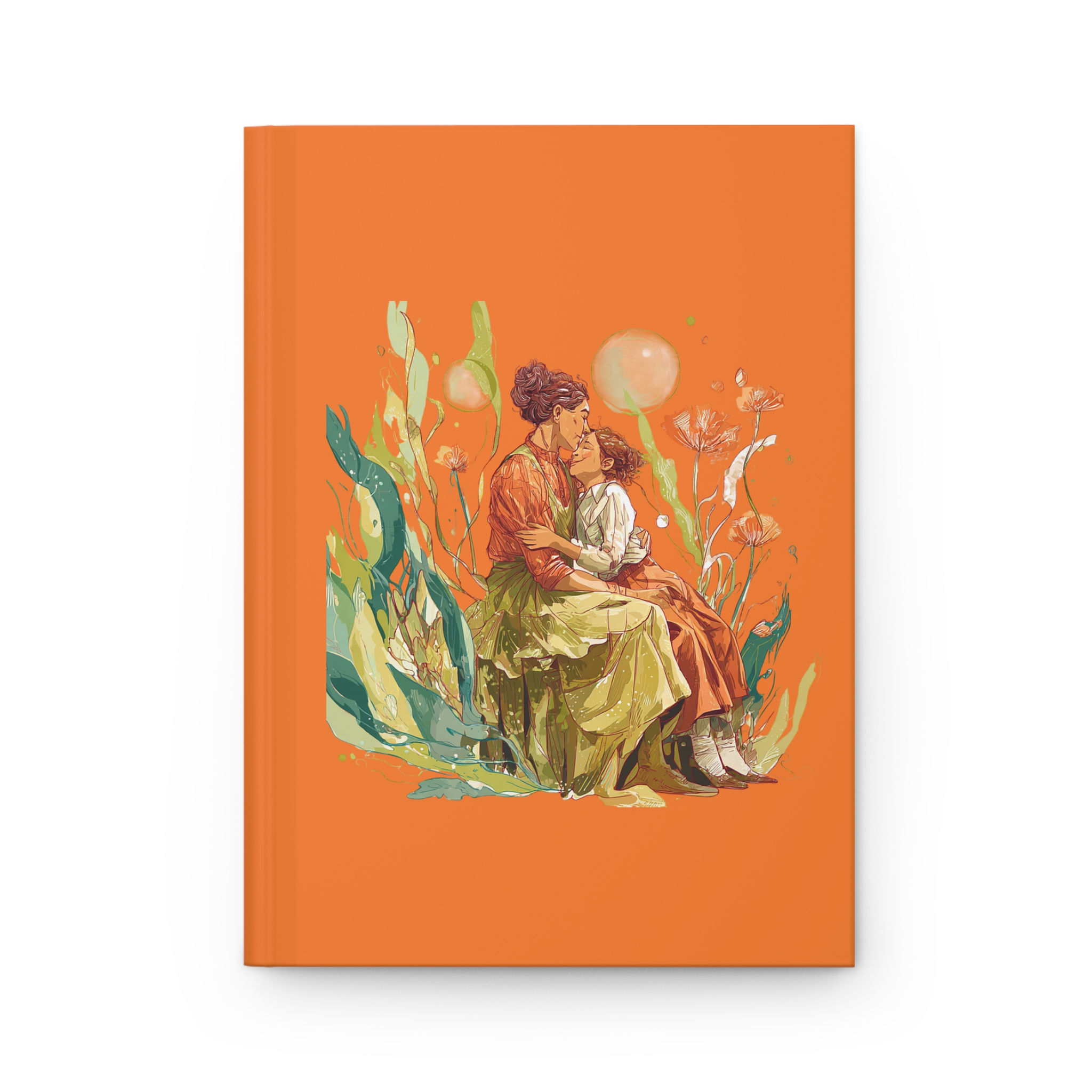 Hardcover Journal — Vintage Romance Illustration Notebook