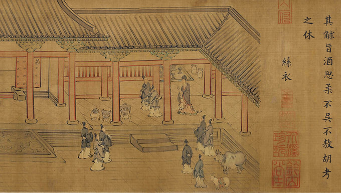 The Shijing  (诗经), often translated as the Book of Songs, Classic of Poetry, Book of Odes , or Canon of Poetry , is a collection of 305 poems from ancient China. Shi  (诗) means “songs” or “poems,” and jing  (经) can be translated as “classic” or “scripture,” though in its earliest days the Shijing  was often referred to simply as shi  (poems or song-words). In popular tradition, the compilation of the Shijing was attributed to the collection of songs by traveling officials of the Zhou Music Bureau of the Western Zhou dynasty (1046 to 771 BCE). In some variations on this tradition, Confucius himself selected the best of the songs from the music bureau’s collection and commented on their moral and philosophical values, thus creating the Shijing . History of the Shijing As with many ancient and pre-classical texts, the actual origin of the Shijing  has been the subject of a long tradition of commentary and scholarship. Confucius (c. 571–479 BCE) references the Shijing (most often referring to them as the shi , or shi san bai – the “three hundred songs”) in the records of his wisdom, the Analects , which indicates that the poems themselves come from the Zhou dynasty between the 11th and 7th centuries BCE (Fuller, 2018). While the earliest archaeological evidence of poems from the Shijing  date from the Warring States (476-221 BCE) period, the Shijing  itself is often considered a pre-classical text of Zhou dynasty oral songs. However, some scholars such as Stephen Owens maintain that the Shijing  as a complete text is “undateable” due to the orality of its nature (Shaughnessy, 2015). Regardless of the exact process of oral-to-textual transmission that gave rise to the Shijing , the collection of poetry has had an immensely important place in Chinese literature and culture. As Burton Watson observed: The Chinese have customarily looked upon poetry as the chief glory of their literary tradition, particularly poetry in the [shi]  form, and have taken enormous pains to preserve it in countless editions and anthologies, many of them elaborately (Watson, 1984). Additionally, because the Shijing  was supposedly annotated by Confucius, the collection later became part of the Five Confucian Classics and thus a central part of classical Chinese education (Watson, 1984; Fuller, 2018). Even during the time of Confucius, knowledge of the Shijing  poems was already regarded as an essential part of educated culture: one had to know the proper use of the shi  in different daily rituals, from agricultural rites to ancestral worship. Confucius also regarded the shi  as sources of wisdom and education, and he believed that one could use the lyrics to help cultivate proper morals in oneself or in others. An ability to advise others and communicate through quoting and alluding to the shi  even became a part of subtle, cultured diplomacy (Fuller, 2018; Waley, 2011). Form and Content Though not all lines in the Shijing  are uniform, the earliest form of Chinese poetry, the four-character verse with shorter stanzas, takes its structure and name from the Book of Songs . Some common characteristics of the 305 poems in the Shijing  include: the four-syllable or four-character lines; short stanzas of four, six, or eight lines; and end rhymes which most often occur at the end of even lines (e.g. second and fourth line end rhymes). However, variations on this form appear such as the occasional rhymed couplet or uneven lines with additional characters. Many of the poems also demonstrate the use of natural imagery to create metaphors, with an opening two-line image drawn from nature ( xing  醒) that can parallel or contrast the theme of the poem (Watson, 1984; Mair, 2010). They also demonstrate the Chinese view of poetry as the expression or revelation of innermost thoughts and emotions through allusive and epigrammatic language that relied on the educated reader’s powers of association and interpretation. In other words, the poems of the Shi , like the majority of poetry in the Chinese tradition, tended to be concise and vague, full of multiple meanings and interpretations. In the preface to the Mao edition, the most well-known of the Shijing, the commentator underscores the emotional nature of Chinese poetry while also connecting it to the didactic interpretations favored by Confucian scholars (Fuller, 2018; Liu, 1962). Poetry is where the resolve goes. In the heart, it is resolve; manifested in words, it is a poem. Emotion moves within and takes shape in words. Words are not enough, and so one sighs it. Sighing it is not enough, and so one draws it out in song. Drawing it out in song is not enough, and so unknowingly one’s hands dance it and one’s feet tread it. Emotion is manifested in the voice. When voice is patterned, we call it tone. The tone of a well-governed state is peaceful and happy; its government is harmonious. The tone of a chaotic age is resentful and angry; its government is perverse. The tone of a lost state is full of sorrow and longing; its people are in straits. Thus for correcting gain and loss, moving Heaven and Earth, and affecting the spirits, nothing comes close to poetry. (Fuller, 2018: 51-52). In the Mao edition, a Confucian edition and commentary, the 305 songs of the Shijing  are organized into four categories, frequently translated as the “Airs of the States,” the “Lesser Ya ,” the “Greater Ya ,” and the “Hymns.” Themes and imagery overlap in these categories and in many cases, the songs of the Shijing  depict the emotions of and reflections on daily life and related beliefs. In particular, the “Airs of the States” are largely folk songs that discuss friendship, love, partings and meetings. Previously thought to be the newest parts of the Shijing , scholars now believe they represent some of the oldest oral works (Mair, 2010; Fuller 2018). 汎彼柏舟 
 亦汎其流 
 耿耿不寐 
 如有隱憂 
 微我無酒 
 以敖以遊 It floats about, the boat of cypress wood 
 Yea, it floats about on the current 
 Disturbed I am and sleepless 
 As if suffering from a painful wound 
 It is not because I have no wine 
 And that I might not wander and saunder about Excerpt from "Airs of the States" poem #26 of the Mao edition, a poem about a woman marrying against her will. English translation by James Legge (1898). Retrieved from University of Virginia Library Chinese Text Initiative  (1998). Ya  in modern Chinese can be translated to elegant , which leads to the English translations of the Lesser and Greater Ya  to be “Lesser Elegantiae” and “Greater Elegantiae.”  However, ya  can also be translated as “correct” and can be taken to refer to the “correct” speech of the time or the dialect used by Zhou dynasty court (Mair, 2010; Fuller, 2018). Indeed, many of the “Lesser Ya ” involve themes from court life, such as laments over the affairs of state, or customs among members of the court. In contrast, the poems of the “Greater Ya ” more often seek to recount the deeds or rituals of great kings and statesmen, and offer moral or ritualistic guidance to current rulers. Finally, the “Hymns” of the Shijing  include songs about Zhou royal ancestral rites, but also include odes to the ancestors of the Shang dynasty and the state of Lu (Fuller, 2018). Some scholars argue that the inclusion of the “Hymns of Lu” alongside hymns from the Shang and Zhou dynasties, point towards the involvement of Confucius who was born in the state of Lu (Mair, 2010). In his well-known translation of the Shijing, the scholar Arthur Waley dispenses with the traditional Confucian organization of the poems and instead groups them by the major themes, seeking to underline what can be learned about daily Chinese life from each of the poems. Some of his categories include courtship, marriage, warriors and battles, agricultural practices and rituals, welcomes, feasts, sacrifices, friendship, lamentations, and moral pieces (Waley, 2011). Language and Translations In accordance with the aesthetics of ancient Chinese writing, the poems of the Shijing  are written with very concise language filled with elisions, allusions, and repetitions. The extremely concise form of the Shijing  poems is made possible by characteristics of the Chinese language that are difficult to reproduce in English translations of the text, and the ancient Chinese love of allusive language makes it even more difficult to distinguish narrative lines of poetry from metaphorical language or allusions (Watson, 1984; Mair, 2010; Allen, 2019; Fuller, 2018, Liu, 1962). Furthermore, some of the major differences between the Chinese and English languages create other difficulties when translating the poems from the Shijing . For example, a prominent theme of Chinese poetry is the idea of timelessness and reflection without a particular subject. The Chinese language, and particularly Classical Chinese with its lack of morphological tense, fluid character of nouns and verbs, and its ability to function grammatically without a subject, lends itself well to this theme. When translating into English however, a translator is required to make choices about verb tenses, subjects, and prepositions, among other linguistic features which can detract from the ambiguity and layered readings possible in Chinese (Fuller, 2018; Mair, 2010; Liu, 1962). The major English translations of the Shijing  include translations by James Legge, Arthur Waley, Ezra Pound (who knew no Chinese but worked off the notes of scholars of Chinese) and Bernhard Karlgren (Allen, 2019). Reading different English translations, commentary, and translations of ancient commentary can offer a Western reader a fuller picture of the Shijing. Tossed is that cypress boat, 
 Wave-tossed it floats. 
 My heart is in turmoil, I cannot sleep. 
 But secret is my grief. 
 Wine I have, all things needful, 
 For play, for sport. Excerpt from poem 26 in the Mao edition, translation by Arthur Waley (2011: 71). Pine boat a-shift 
 on a drift of tide, 
 for flame in the ear, sleep riven, 
 driven; rift of heart in the dark 
 no wine will clear, 
 nor have I will to playe. Excerpt from poem 26 in the Mao edition, translated by Ezra Pound (1954:12). As the oldest known collection of Chinese poetry and one of the Five Classics of Confucianism, the Shijing  has long enjoyed a prestigious role in the Chinese literary tradition. Since before the Common Era, scholars throughout the centuries have appreciated this collection not only for its literary value, but also for the knowledge and insight it offers on Chinese history, sentiments, values, philosophy, and the classical language. Bibliographical References Allen, J. R. (2019). Translating Great Distances: The Case of the Shijing. In M. van Crevel & L. Klein (Eds.), Chinese Poetry and Translation: Rights and Wrongs  (pp. 69–88). Amsterdam University Press. https://doi.org/10.2307/j.ctvs32rh7.8 Confucius, & Pound, E. (1959). The Confucian Odes : The Classic Anthology . New Directions. Fuller, M. A. (2018). An Introduction to Chinese Poetry : from the Canon of Poetry to the Lyrics of the Song Dynasty . Published By Harvard University Asia Center. Goldin, P. R. (2005). The Reception of the Odes in the Warring States Era. In After Confucius: Studies in Early Chinese Philosophy  (pp. 19–35). University of Hawai’i Press. http://www.jstor.org/stable/j.ctt1wn0qtj.5  Liu, J. J. Y. (1962). The Art of Chinese Poetry . Routledge & Kegan Paul. Mair, V. H. (2010). The Columbia History of Chinese Literature . Columbia University Press. Shaughnessy, E. L., & 夏含夷. (2015). Unearthed Documents and the Question of the Oral Versus Written Nature of the “Classic of Poetry.” Harvard Journal of Asiatic Studies , 75(2), 331–375. http://www.jstor.org/stable/45276548  Sun, X., & Zheng, X. (1998). Shijing . Shi Jing [Book of Odes]; University of Virginia Chinese Text Initiative. https://cti.lib.virginia.edu/shijing/AnoShih.html  Waley, A. (2011). The Book of Songs . Routledge. Watson, B. (1984). The Columbia Book of Chinese Poetry: from Early Times to the Thirteenth Century . Columbia University Press. Image References Figure 1: Ma Hezhi (c. 1127-1279). Ten Illustrated "Eulogies of Zhou" from the Book of Songs [Handscroll] . Shanghai Museum. Retrieved May 20, 2022, from https://www.shanghaimuseum.net/mu/frontend/pg/m/article/id/CI00005581  Figure 2:  Bamboo strips from the Kongzi Shilun [Bamboo].  Shanghai Museum. Retrieved May 20, 2022, from https://baike.sogou.com/v63730835.htm  Figure 3:  Ma Lin (c. 1180-1256). King Wu of Zhou. National Palace Museum. Retrieved May 20, 2022 from https://www.chinasage.info/zhou-dynasty.htm  Figure 3:  Duke of Zhou. The Open Court. Retrieved May 20, 2022, from  https://www.chinasage.info/zhou-dynasty.htm