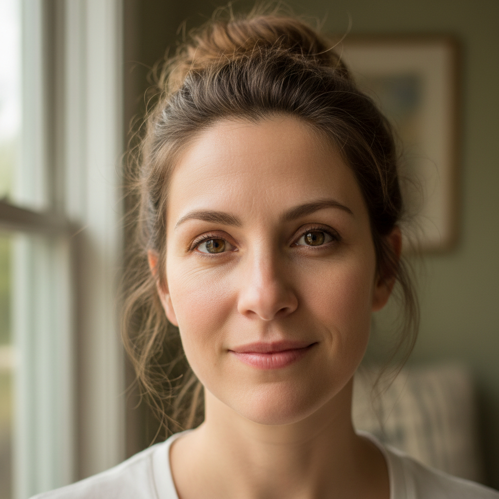 genrate a women face photo.jpg