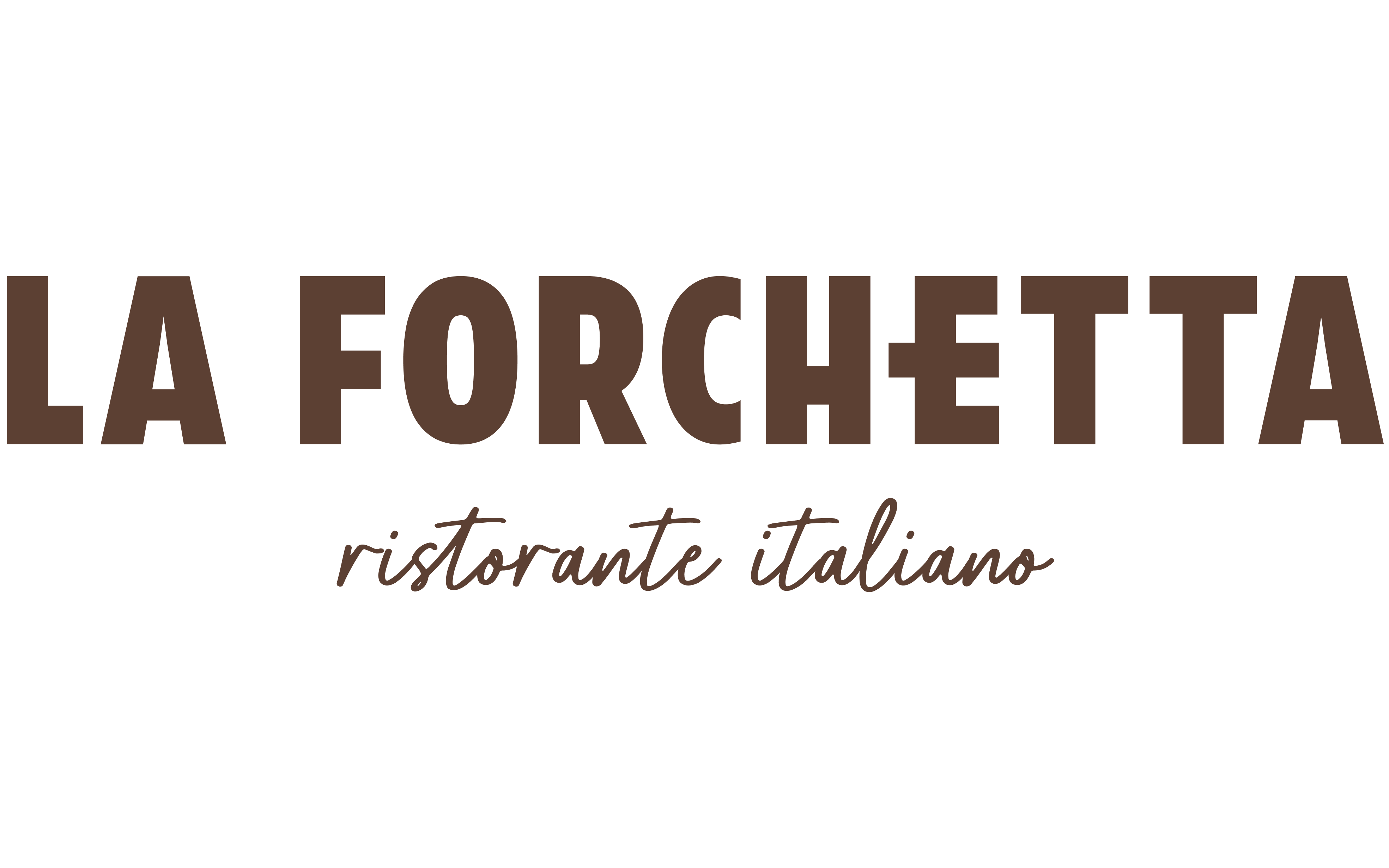La Forchetta logo in brown.png