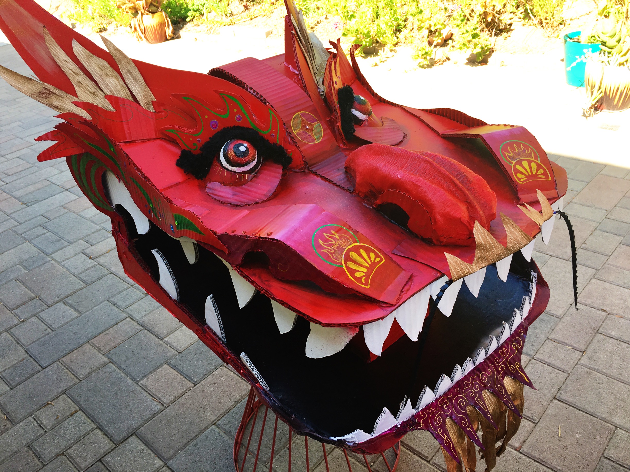 CHINESE DRAGON HEAD