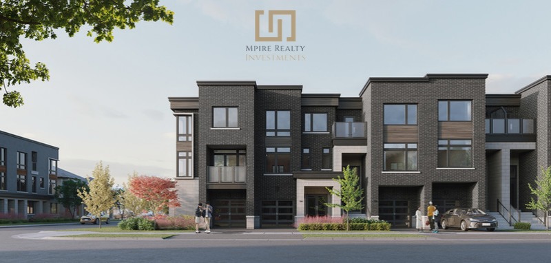 Mila Towns, Freehold Townhomes in Scarborough, Most Desirable Pre-Construction Townhouse , Scarborough, Ontario, Kitchen, Dining Room, Open Concept Floor Plan, Mpire Realty Investments.jpg