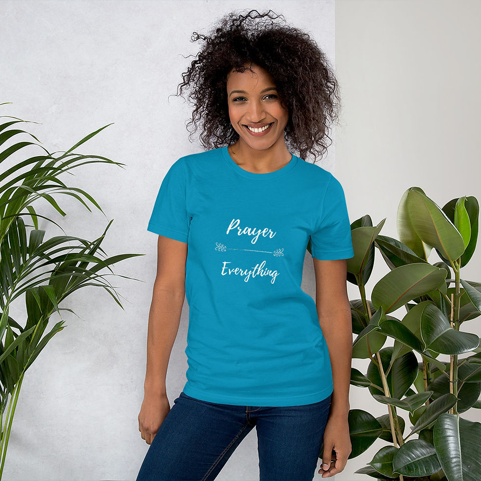 Thumbnail: Prayer over everything- Short-sleeve unisex t-shirt