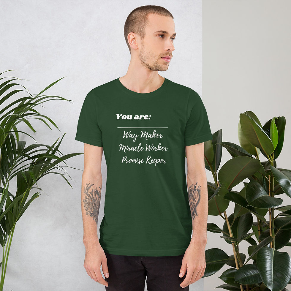 Thumbnail: Way maker  Short-sleeve unisex t-shirt