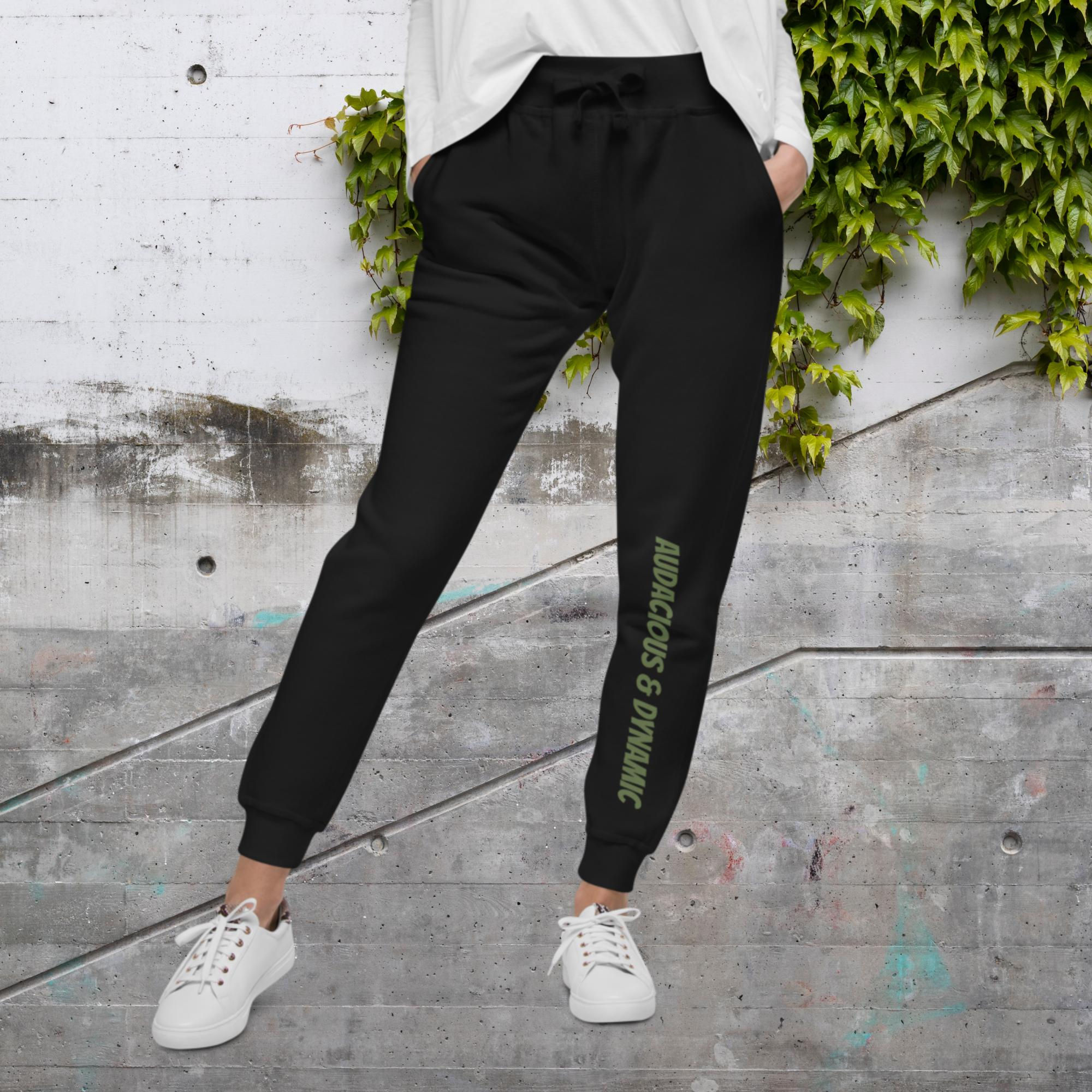 Audacious & Dynamic - Pantalon de survêtement polaire unisexe