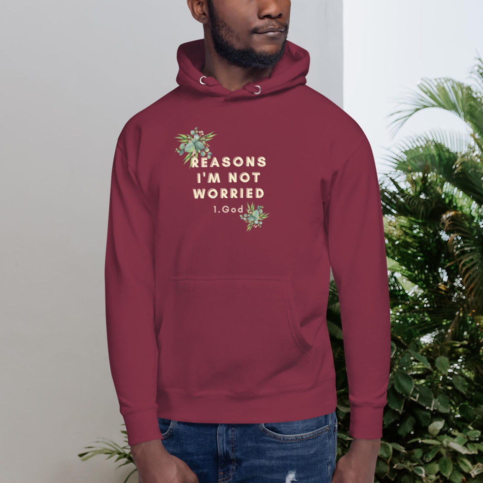 Miniatura: Not worried  Unisex Hoodie 