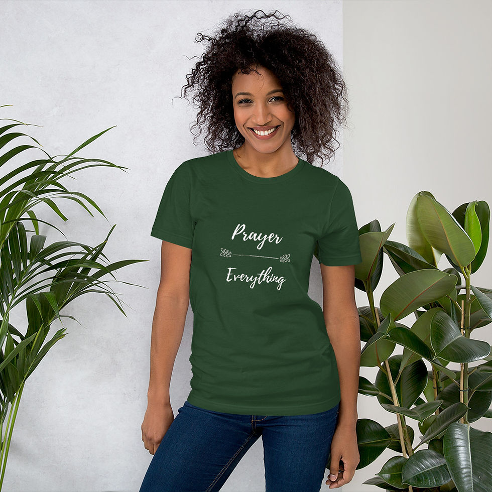 Thumbnail: Prayer over everything- Short-sleeve unisex t-shirt