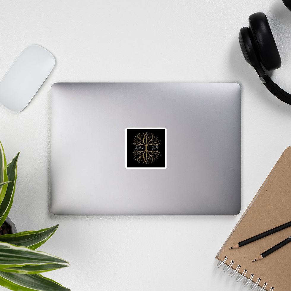 Miniatura: Rooted in Faith sticker