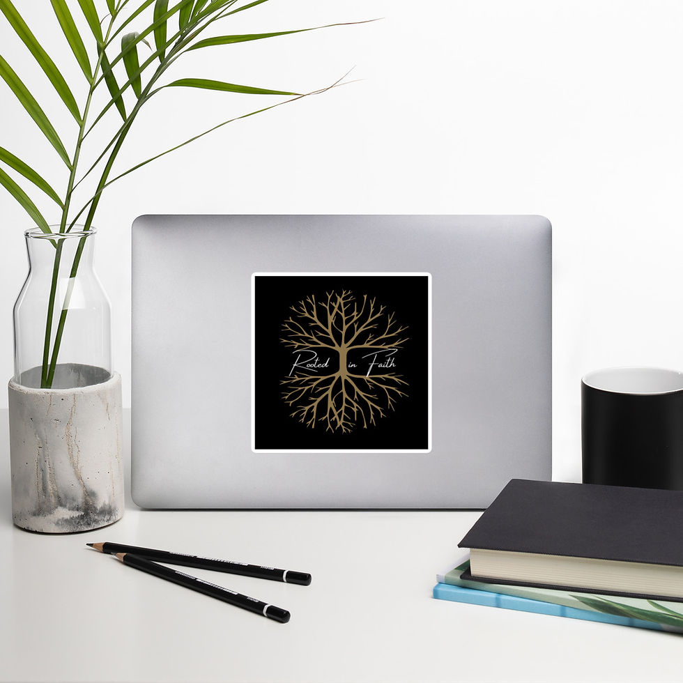 Miniature : Rooted in Faith sticker