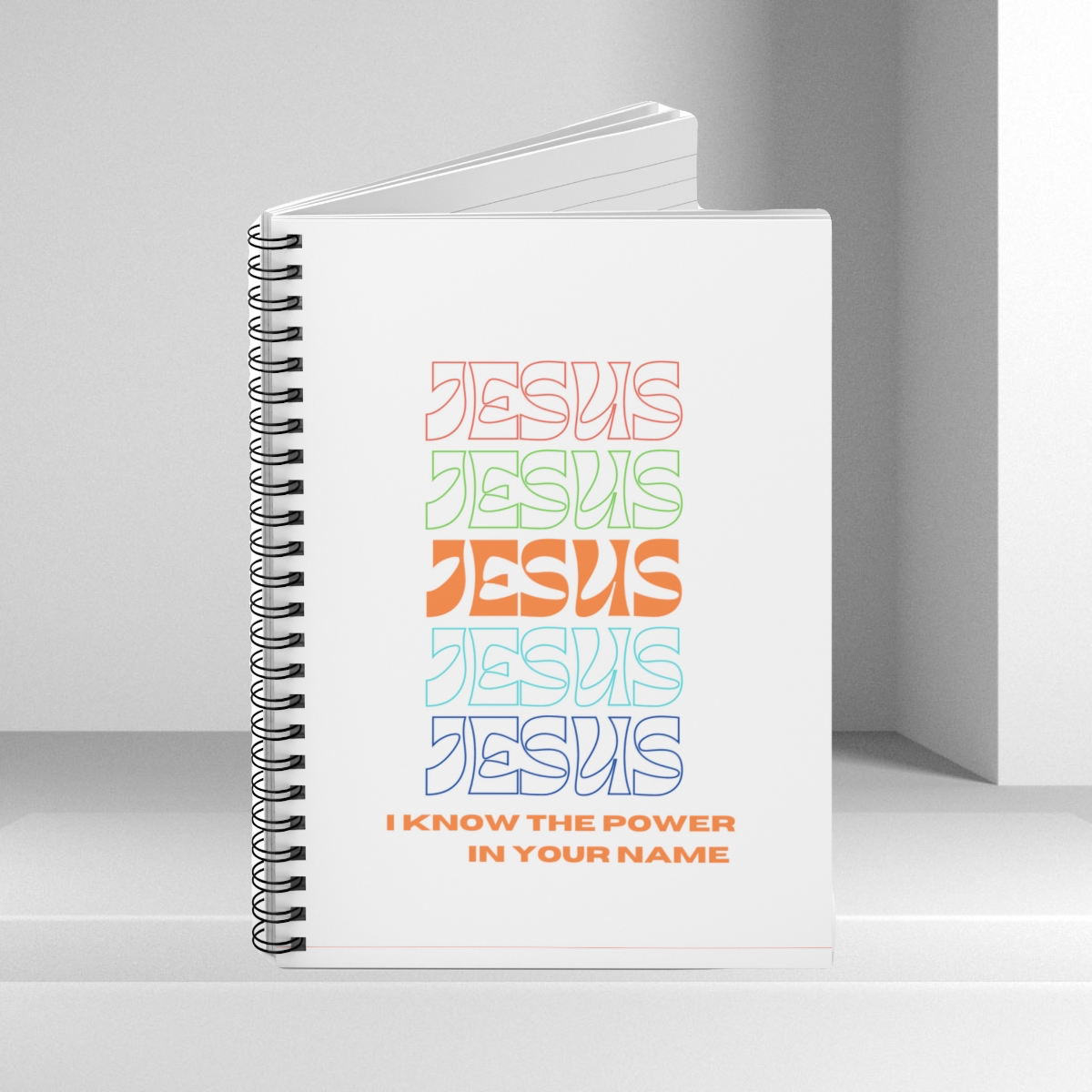 Power in your name Spiral Notebook