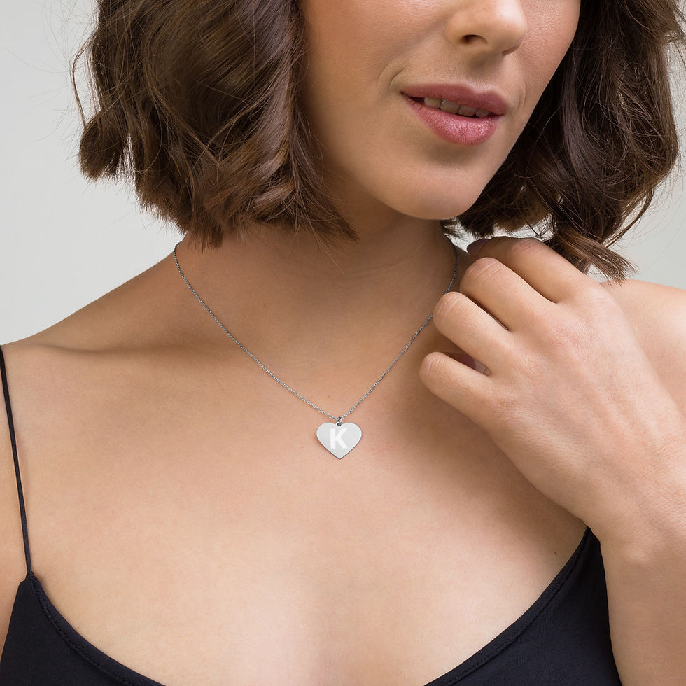 Miniatyrbild: K Heart Necklace 