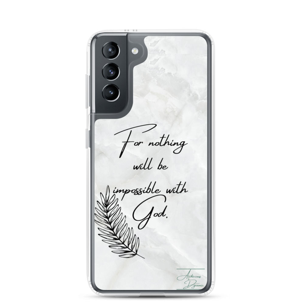 Samsung Case nothing Impossible