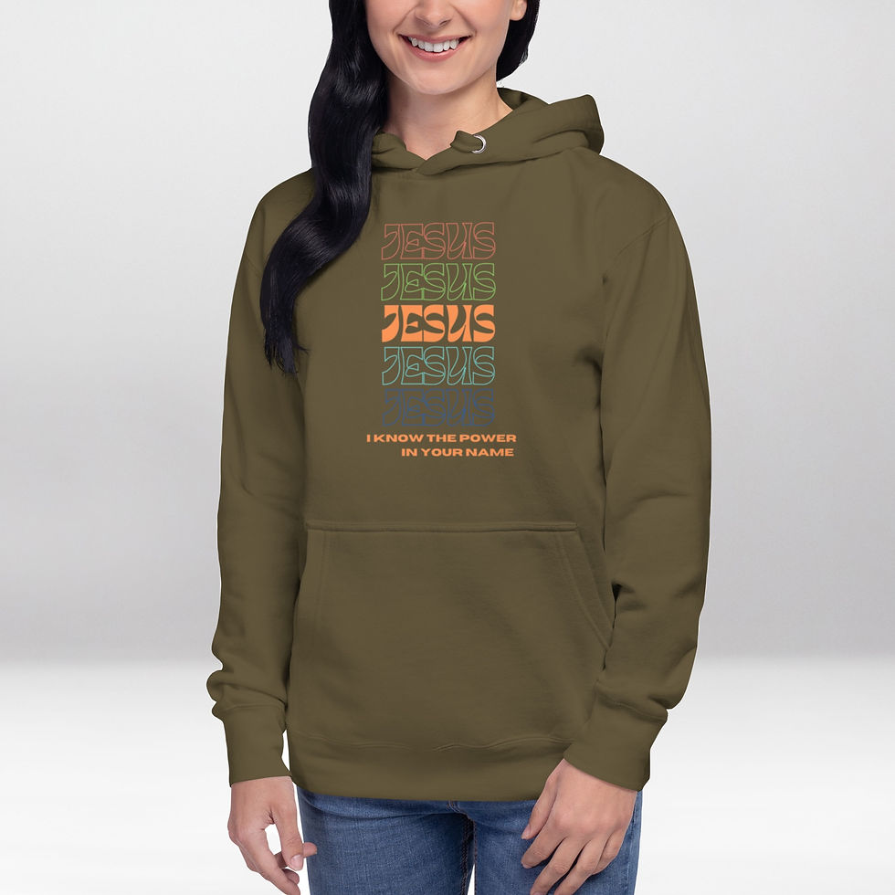 Miniatura: Jesus  Unisex Hoodie 