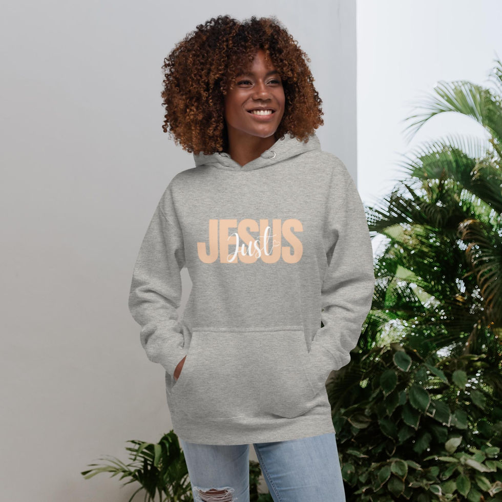 Miniatura: Just Jesus Unisex Hoodie 