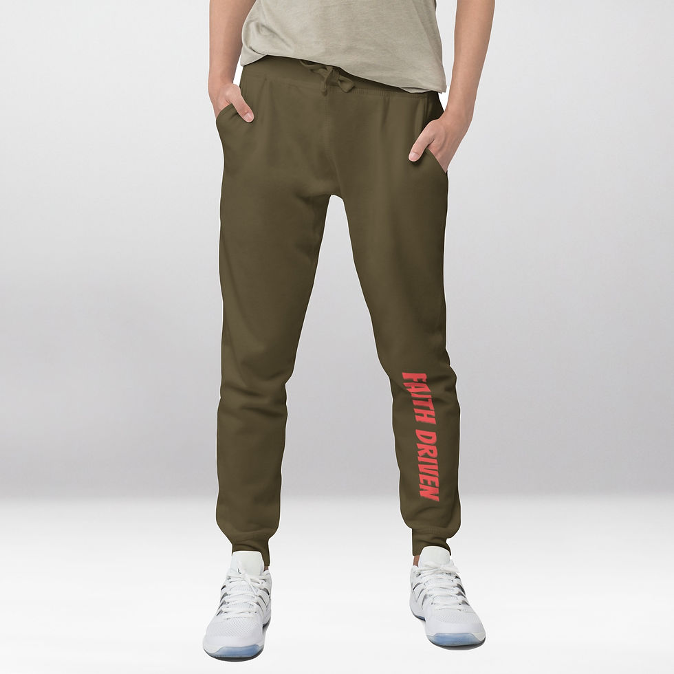 Miniatura: Faith Driven- Unisex fleece sweatpants