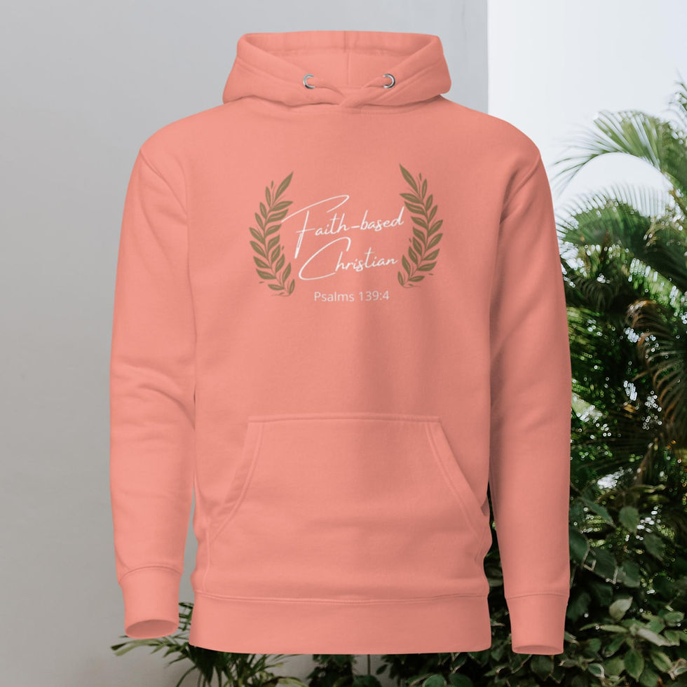 Miniatura: Felpa con cappuccio unisex basata sulla fede