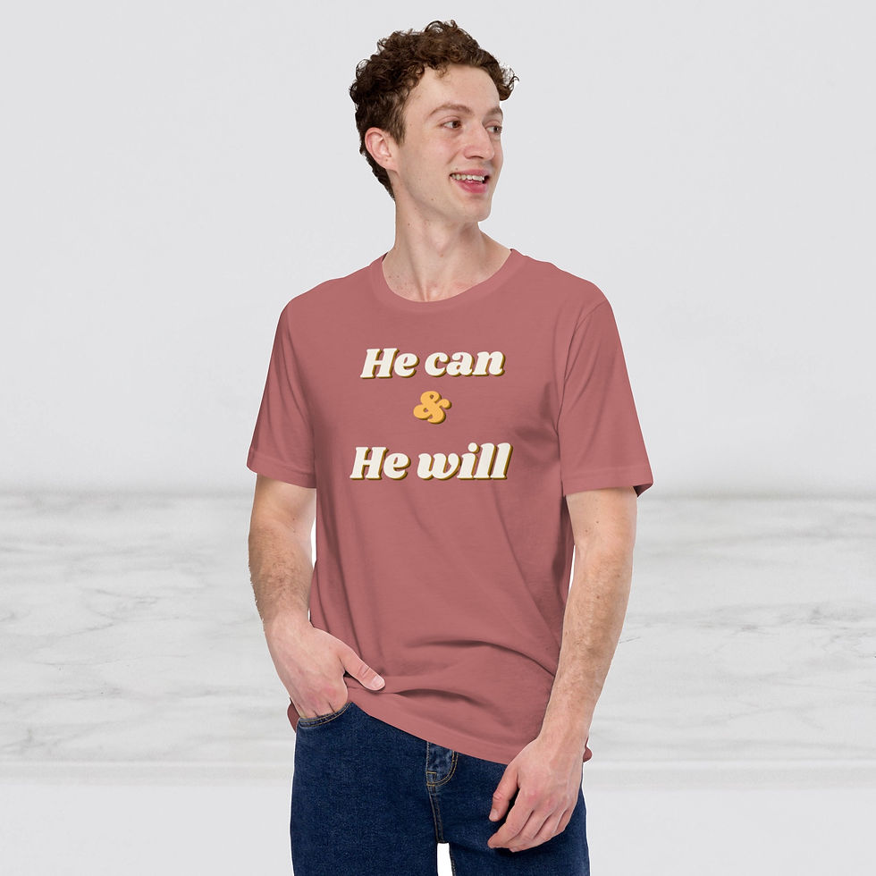 Thumbnail: He can Short-sleeve unisex