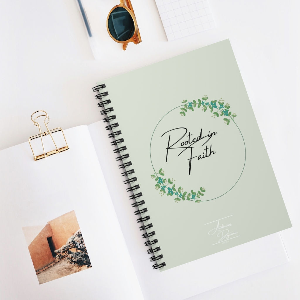 Spiral Notebook - Rooted faith