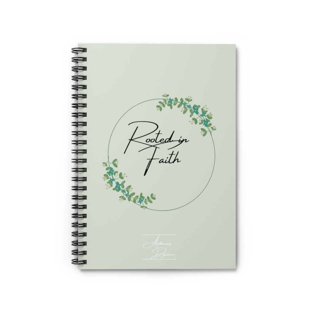 Spiral Notebook - Rooted faith