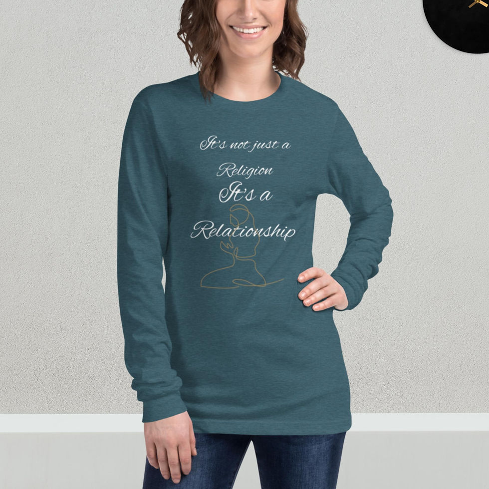 Miniatura: No solo religión Camiseta de manga larga unisex