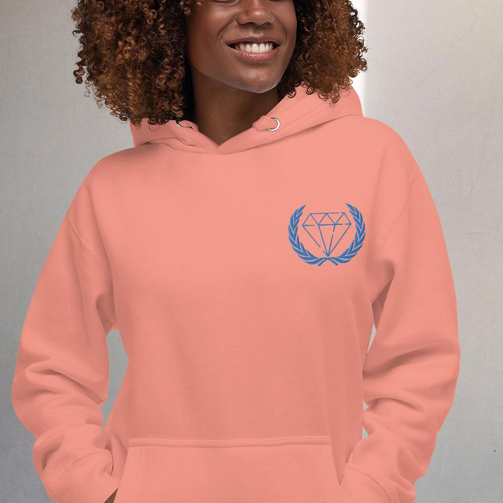 Miniatura:  Diamond & Crown Unisex Hoodie