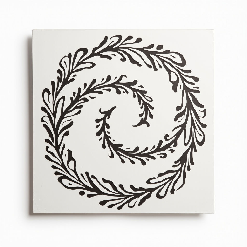 Paisley Swirl Stencil