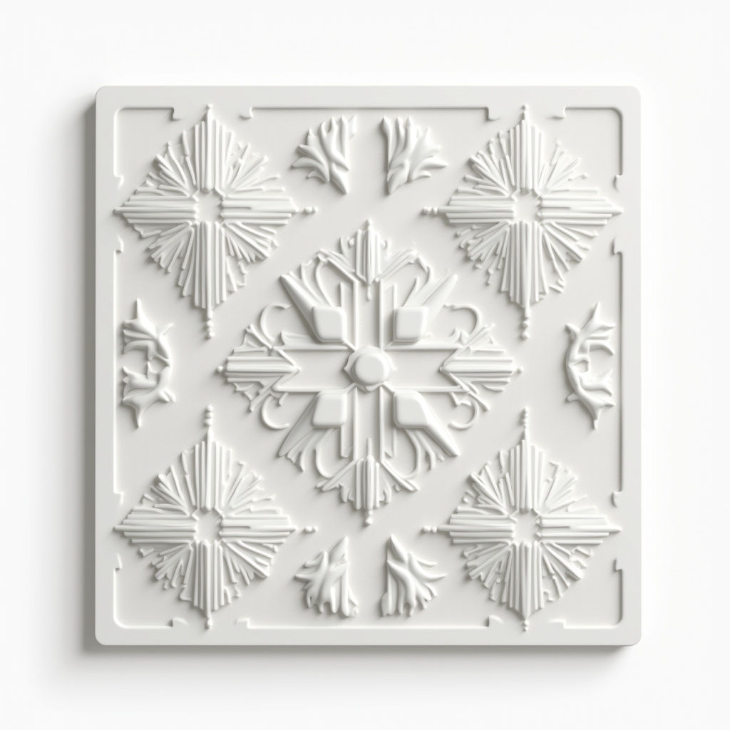 Geometric Pattern Stencil