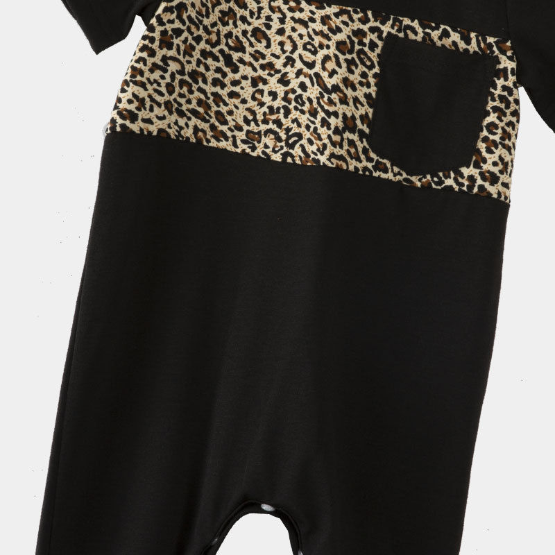 Thumbnail: Black & Cheetah print Fall dress & Shirt