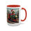 Thumbnail: Dino Express Mug – Dinosaur Train Conductor Bringing Christmas Cheer (11, 15oz)