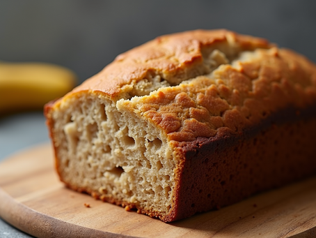 Preparing Delicious Blueberry Banana Bread