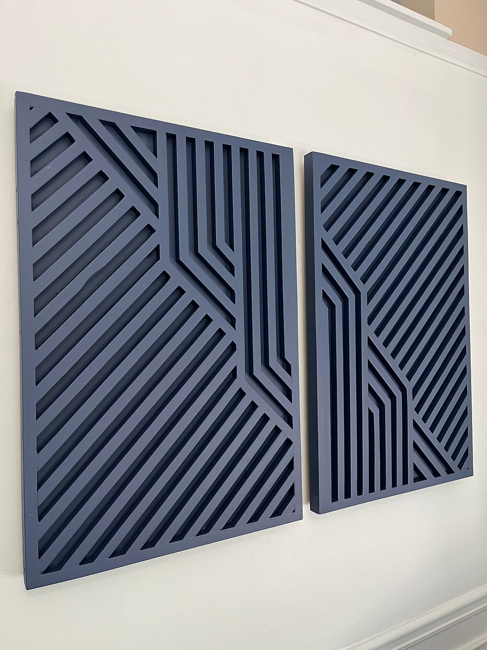 Thumbnail: Exchange Indigo  20in x30in (Small)