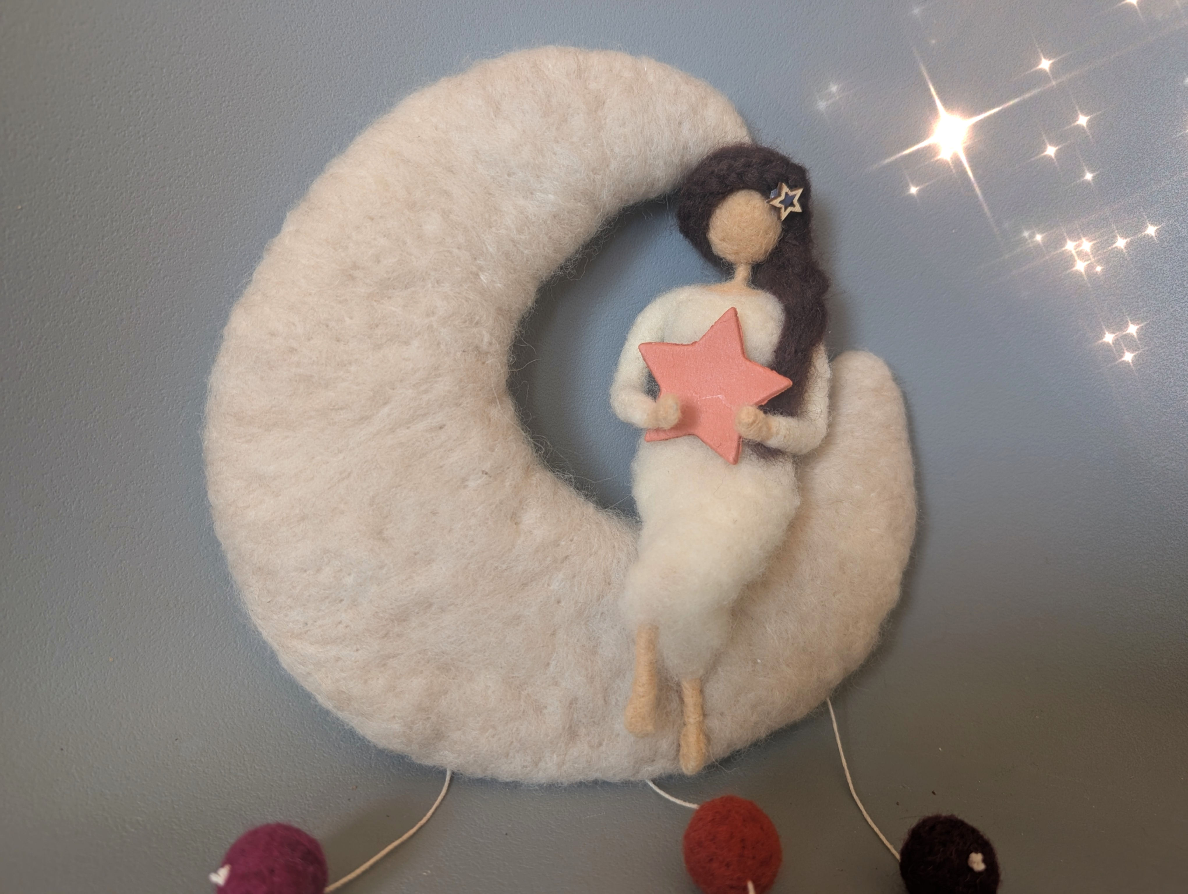 Handgemachtes Babymobile