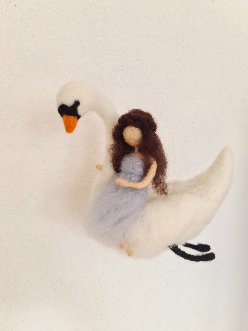 Handgemachtes Babymobile aus Filz