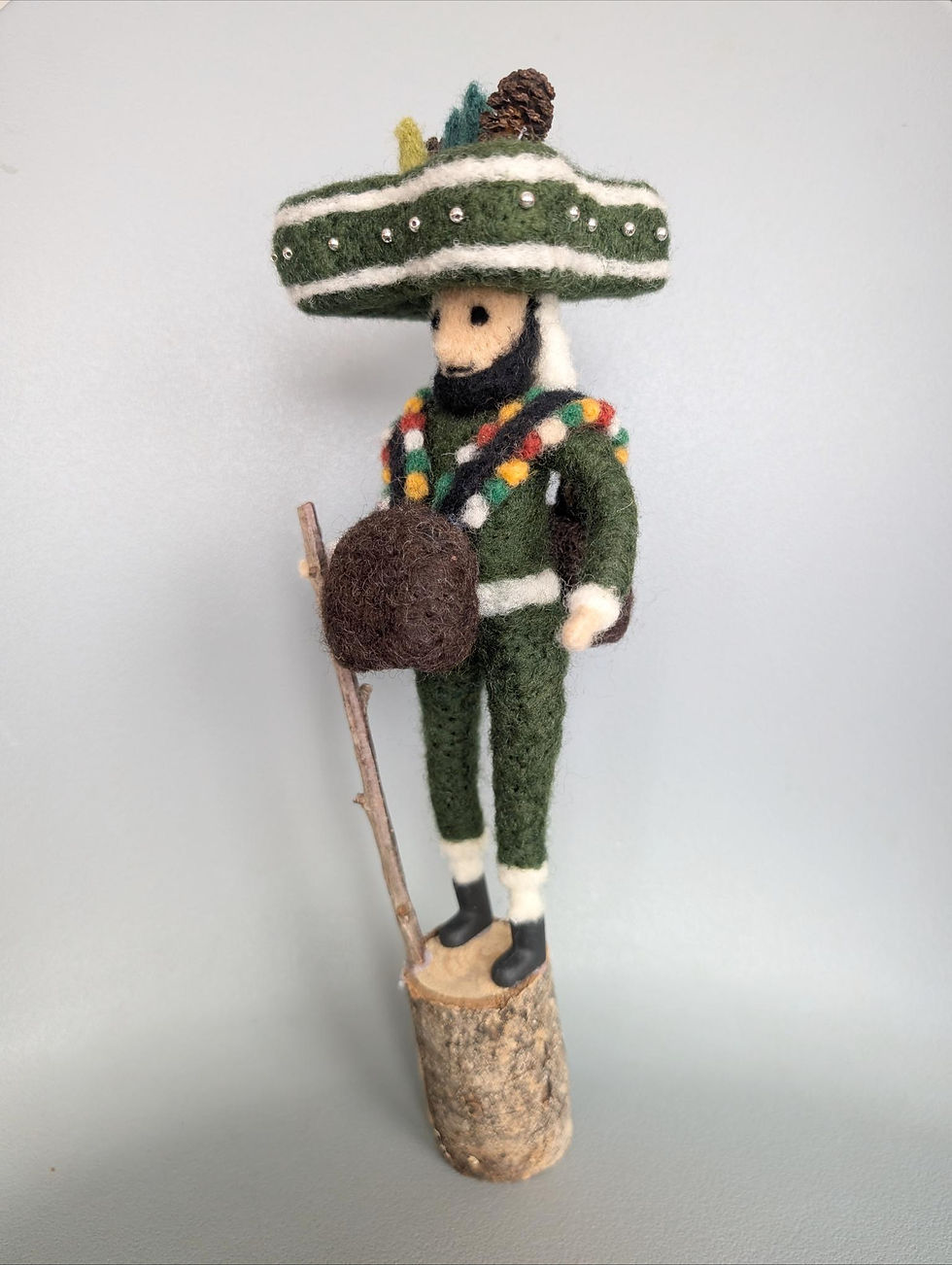 Handgemachter Silvesterklaus