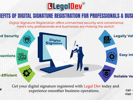 Top Benefits of Digital Signature Registration for Professionals & Businesses