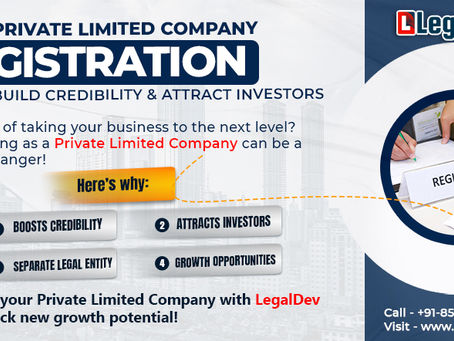 How Private Limited Company Registration Helps Build Credibility & Attract Investors